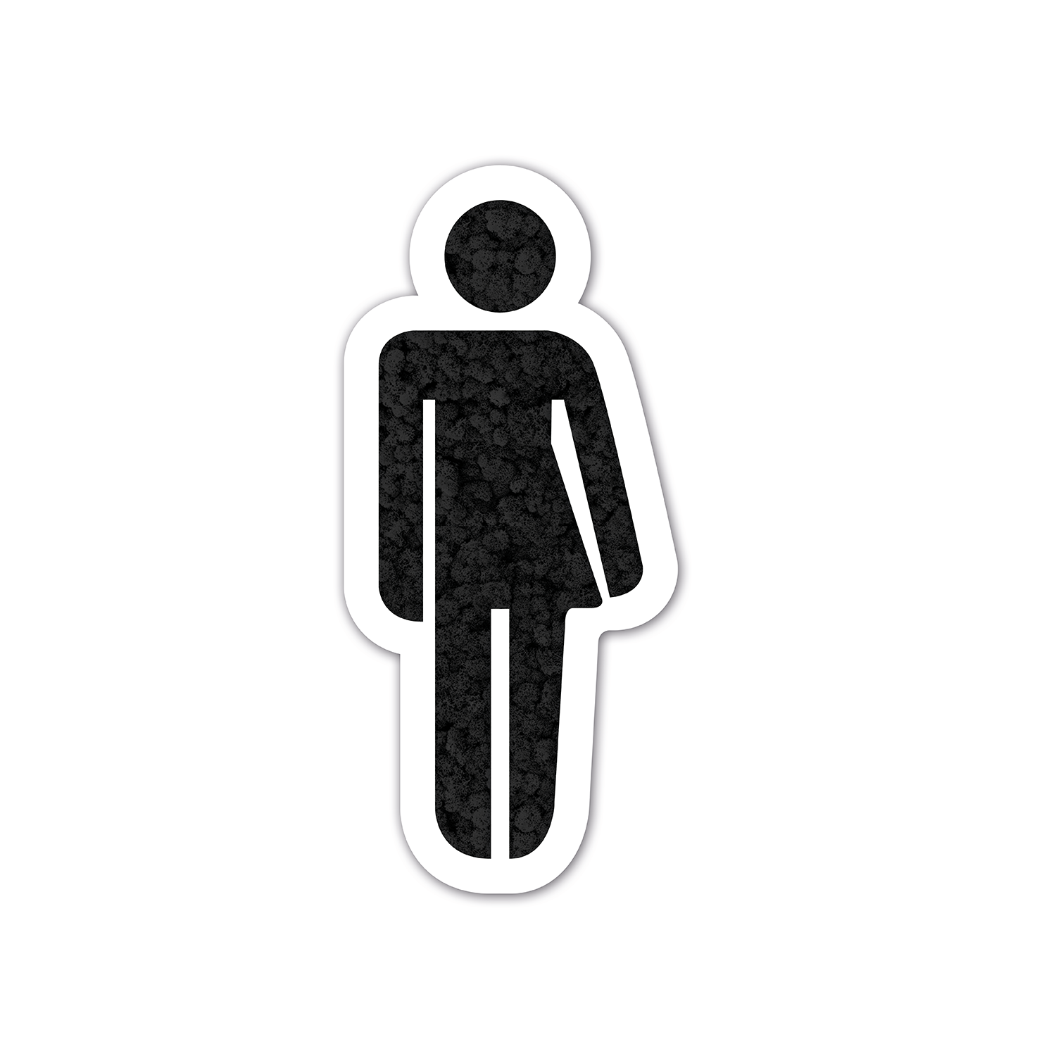 Moos WC-Schild Transgender