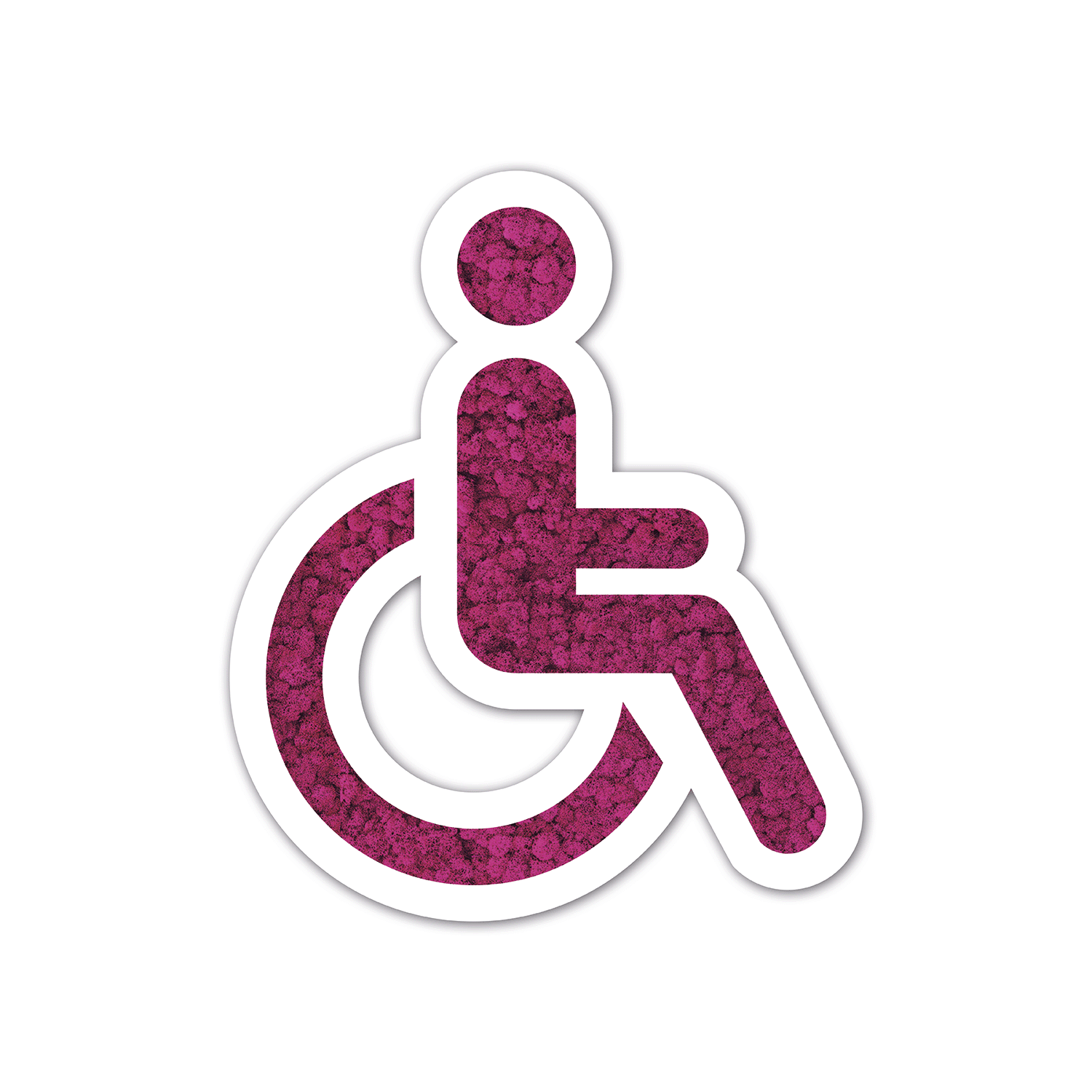 Moos WC-Schild Rollstuhlfahrer