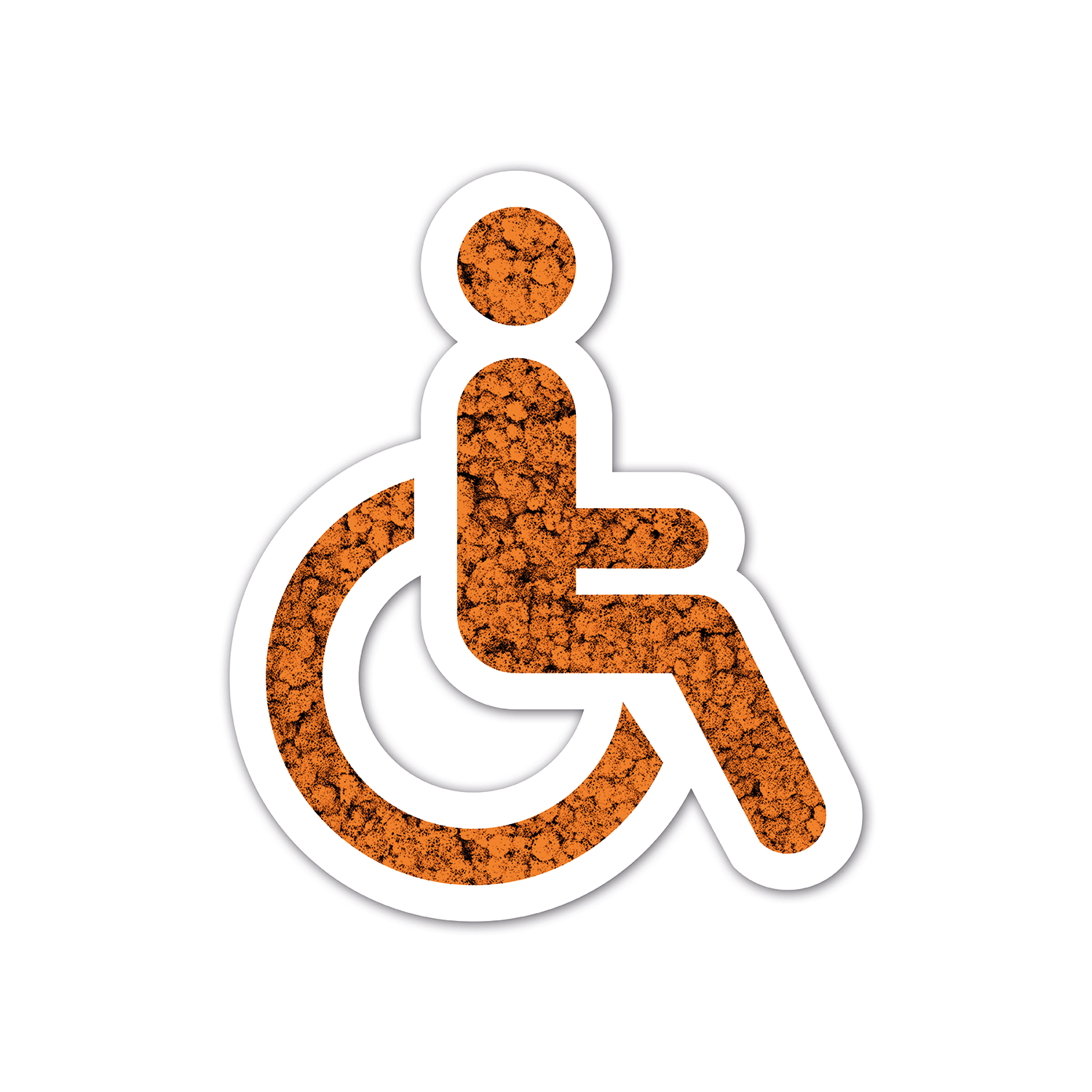 Moos WC-Schild Rollstuhlfahrer