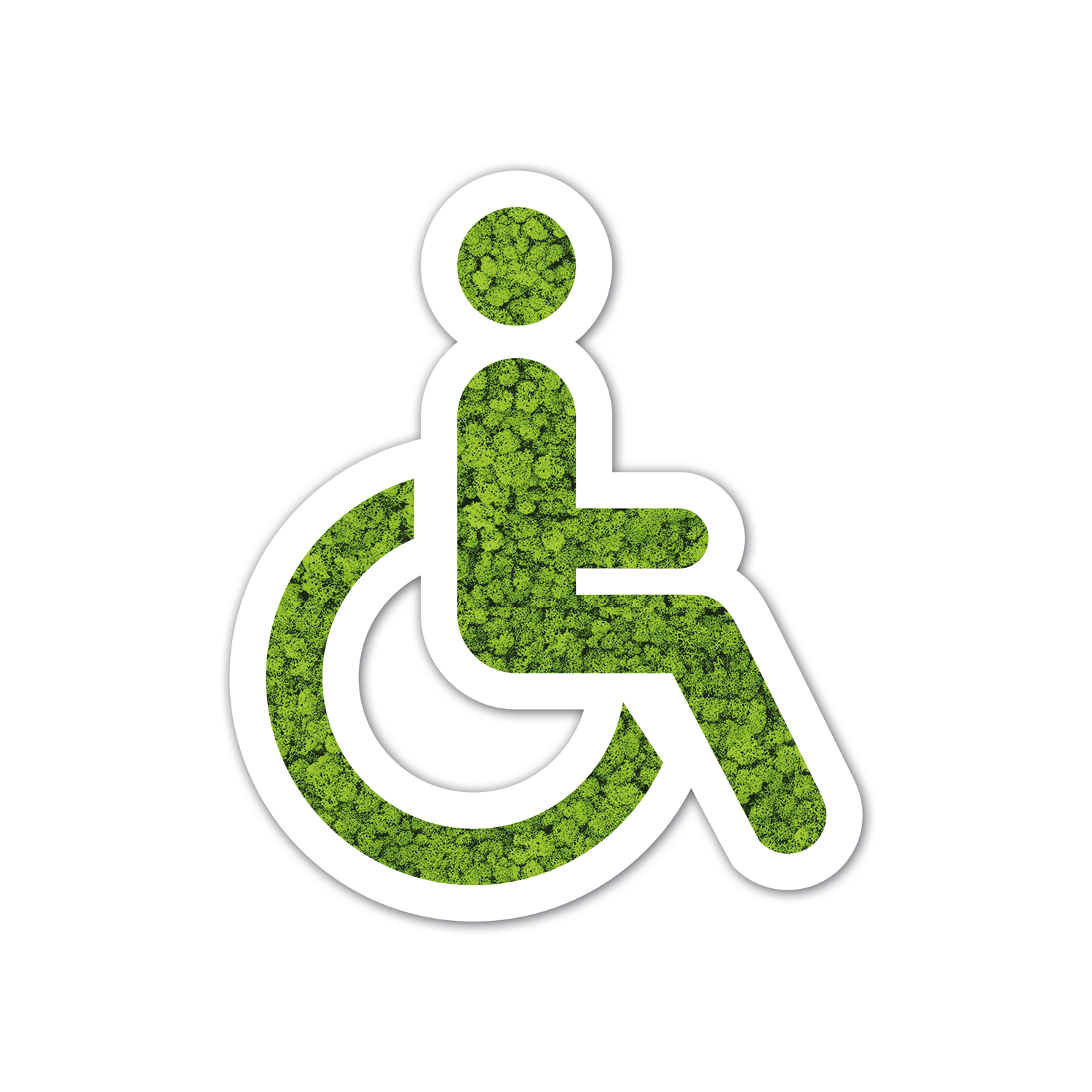 Moos WC-Schild Rollstuhlfahrer