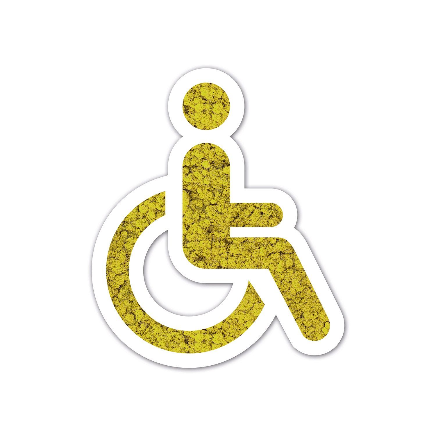 Moos WC-Schild Rollstuhlfahrer