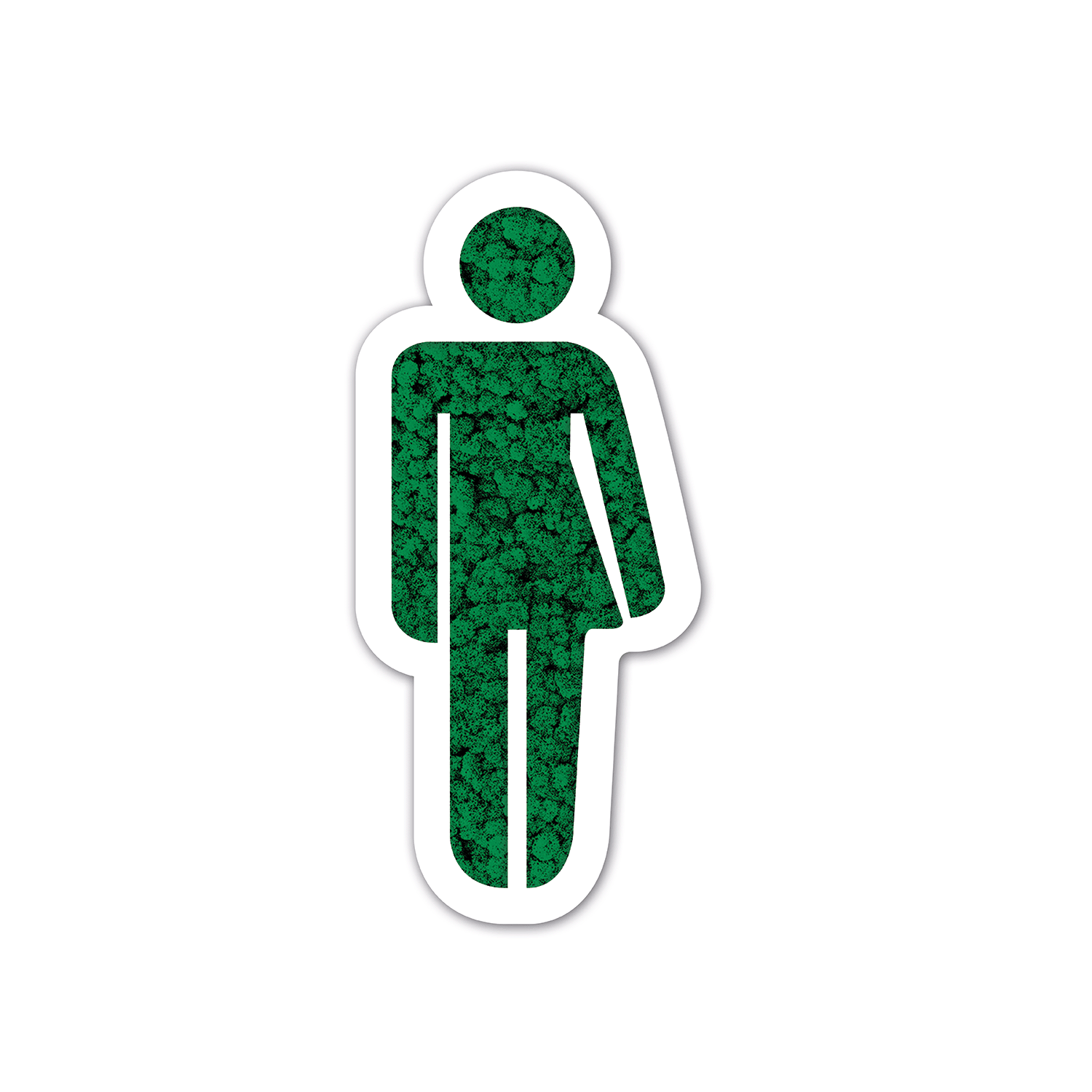 Moos WC-Schild Transgender