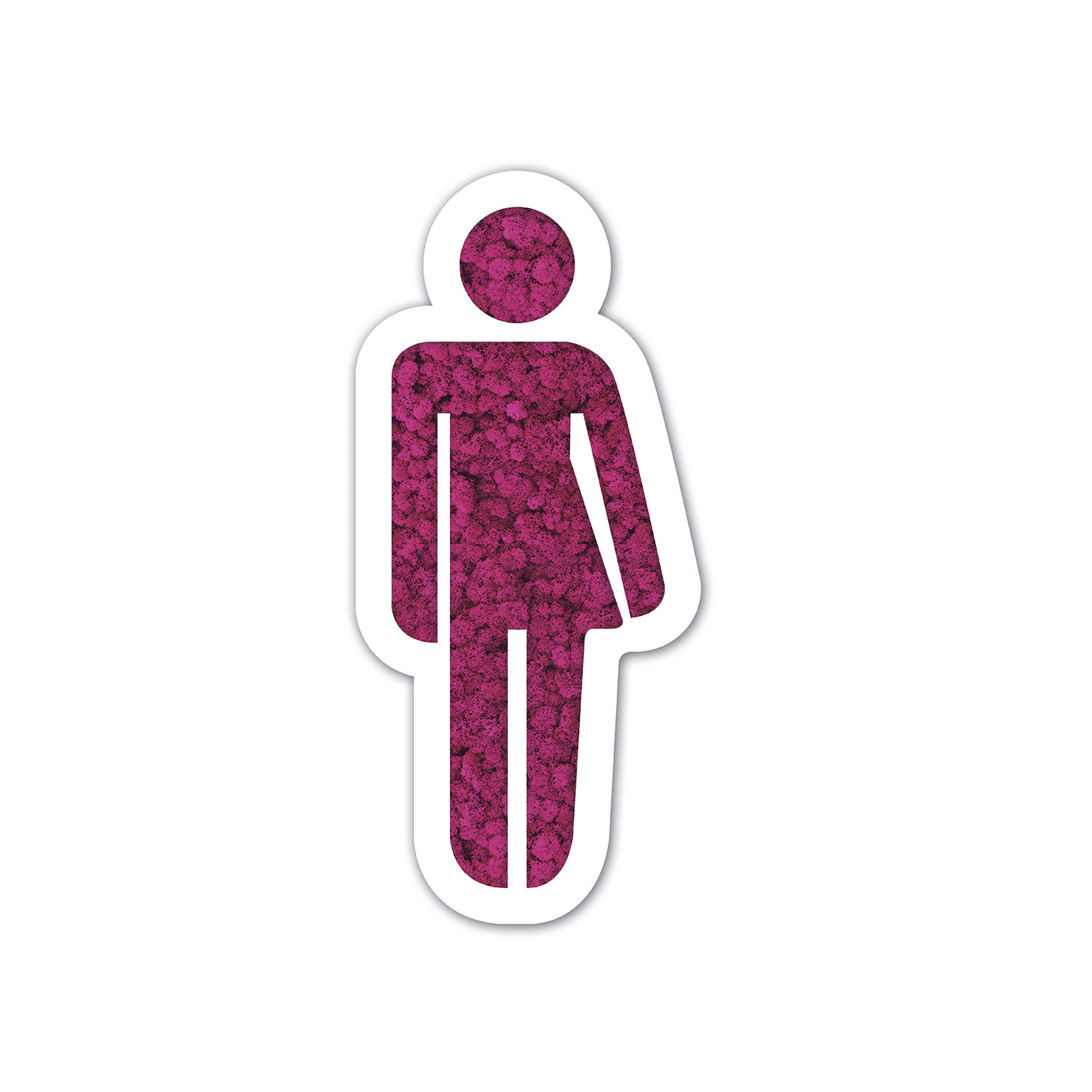 Moos WC-Schild Transgender