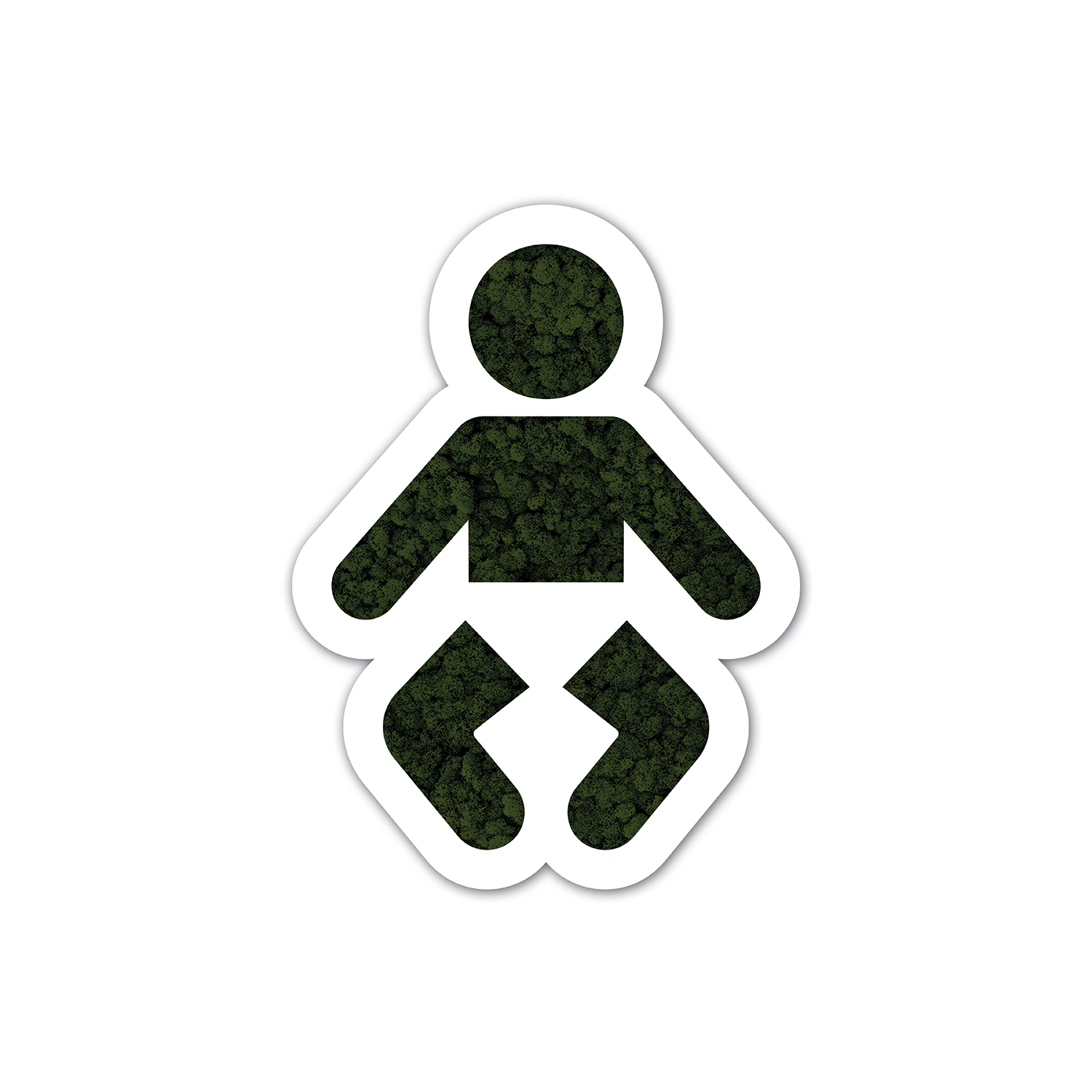 Moos WC-Schild Baby