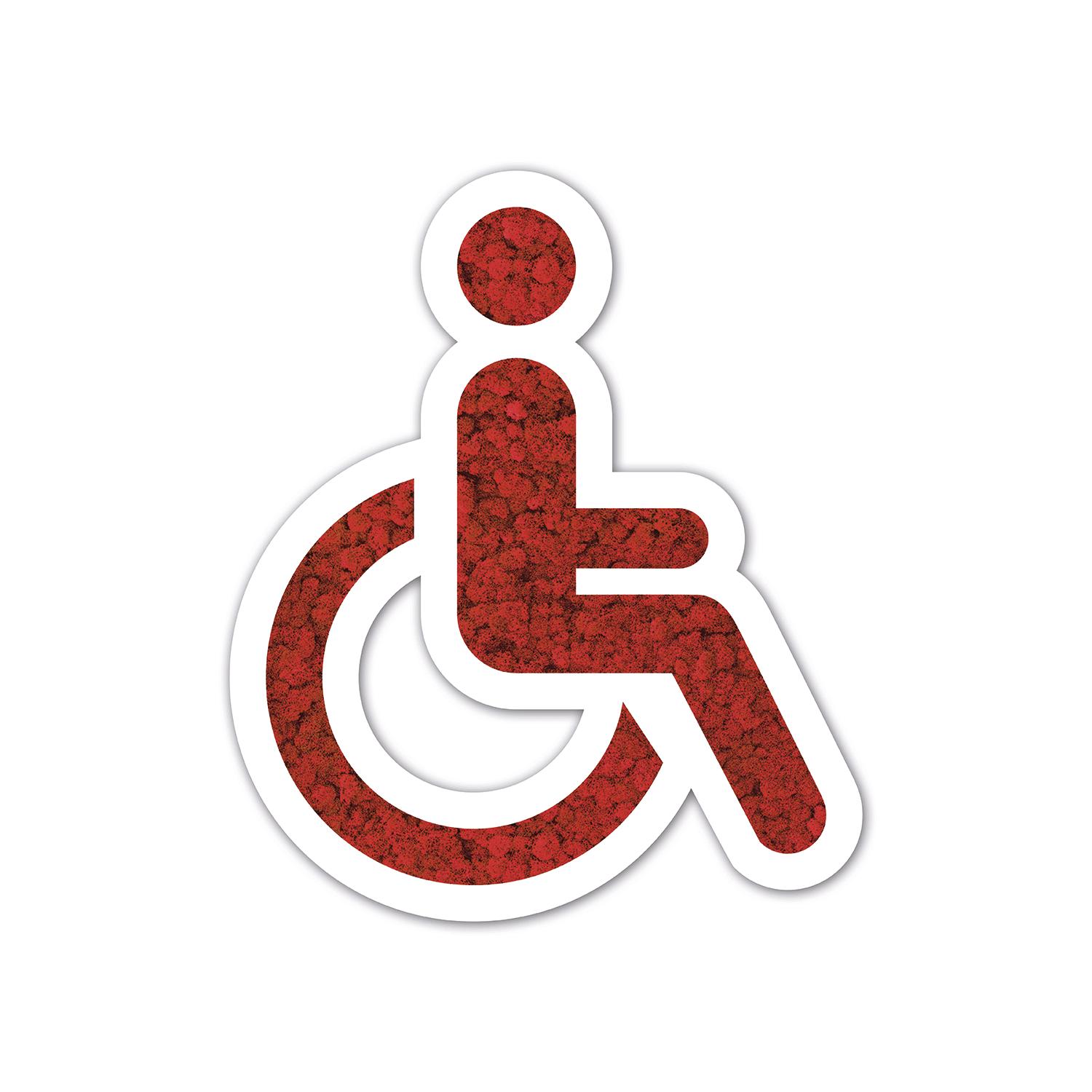Moos WC-Schild Rollstuhlfahrer
